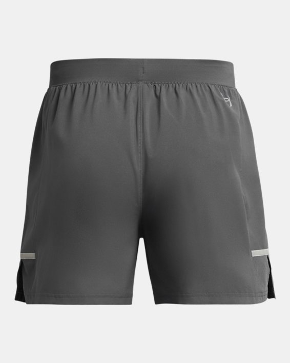 Men's UA Zone Pro 5" Shorts, Gray, pdpMainDesktop image number 5